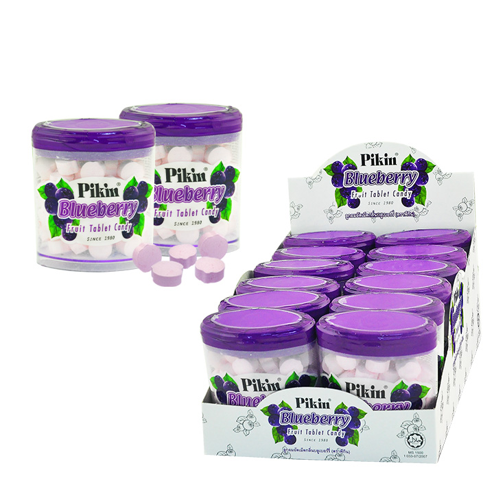 Pikin Blueberry Tablet Candy 50g